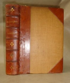 1889年George Eliot - Middlemarch  乔治•艾略特代表作《米德尔马契》3/4小牛皮烫金精装 配补插图