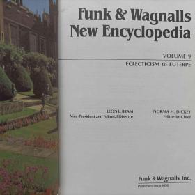 funk&wagnalls new encyclopedia 9