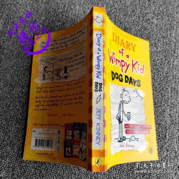 英文、Diary of a Wimpy Kid #4: Dog Days[小屁孩日记4：三伏天]