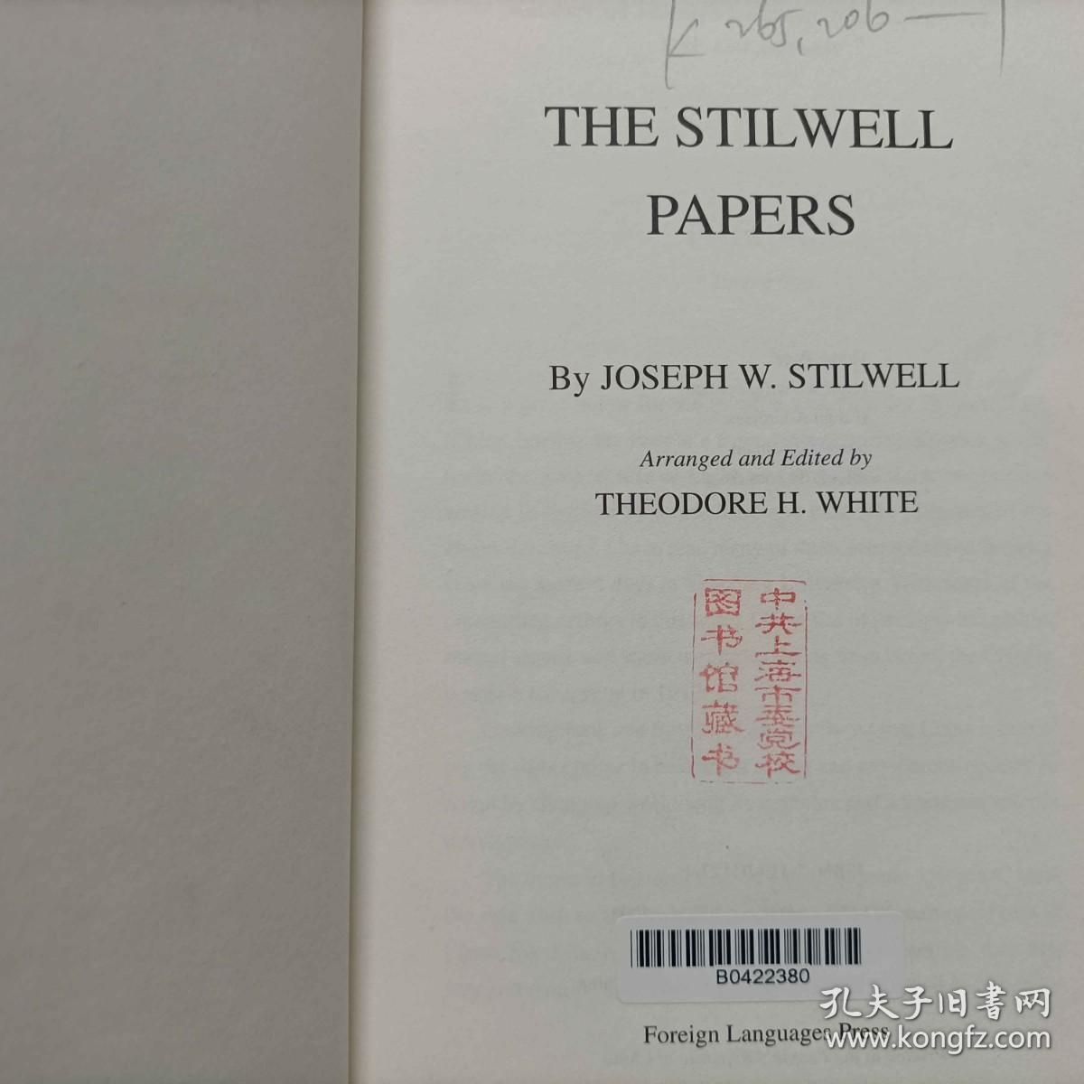 THE STILWELL PAPERS