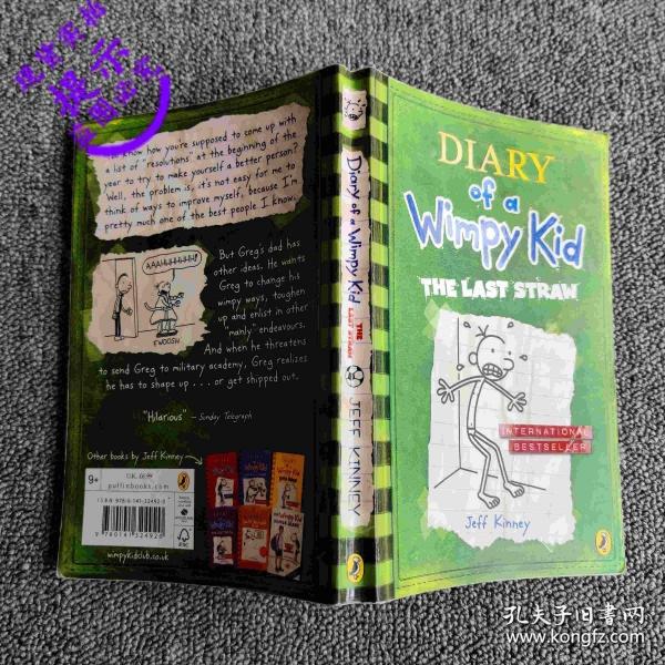 英文：Diary of a Wimpy Kid #3: The Last Straw小屁孩日记3：救命稻草