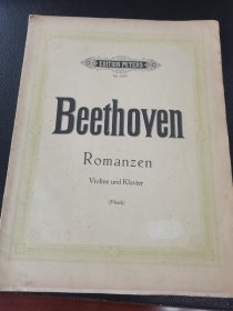 16开德文原版老乐谱《beethoven》