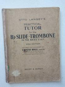 practical tutor for Bb-slide-trombone in the bass clef