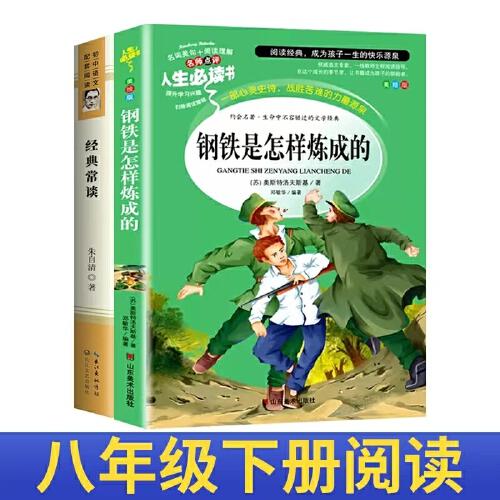 钢铁是怎样炼成的经典常谈朱自清原著完整版八年级下册初中二年级阅读课外书语文配套 朱自清 长江文艺出版社 2023-01 9787570229956