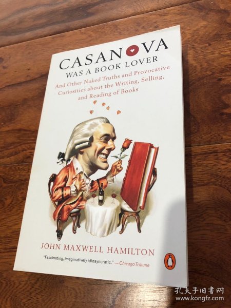 Casanova was a Book Lover