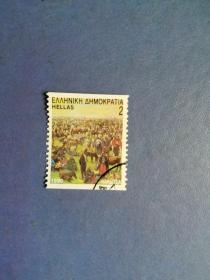 外国邮票   希腊邮票 1990年 旅游风光（信销邮票）