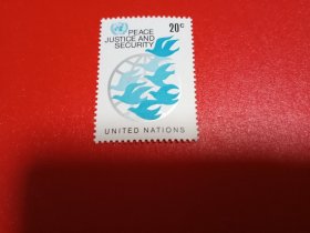 外国邮票  联合国邮票  1979年 和平鸽（无邮戳新票）