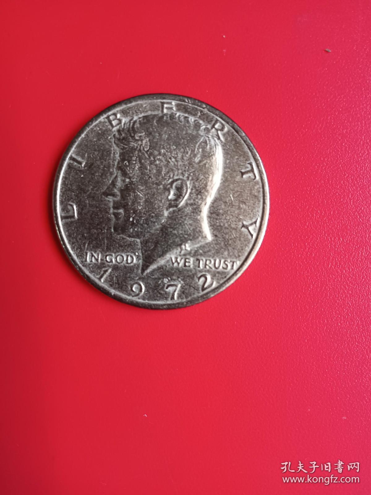 点击查看原图 美国硬币 50分纪念币 肯尼迪  31mm (外国硬币)