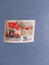 外国邮票 苏联邮票 1966年   普票 (信销票)