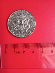 美国硬币 50分纪念币 肯尼迪  31mm (外国硬币)