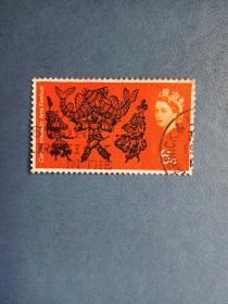 外国邮票    英国邮票  1965年 联邦艺术节 庆祝二战不列颠战役25年
 （信销票）