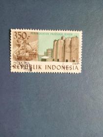外国邮票  印度尼西亚邮票 1985年 建筑（信销票)