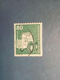 外国邮票  德国邮票  1975年 农用拖拉机（ 信销票 ）