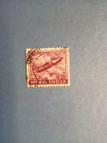 外国邮票   印度邮票 飞机 （信销票 ）