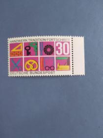 外国邮票  德国邮票 1968年手工业的传统与进步1全
（无邮戳新票）