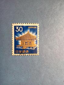 外国邮票 日本邮票  1967年 新动植物国宝 中尊寺金色堂 
 （信销票）