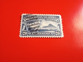 外国邮票 美属菲律宾邮票 1906年 古典邮票
（信销票)