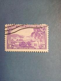 外国邮票  美国邮票 1937年  国家地理 维尔京群岛(信销票)