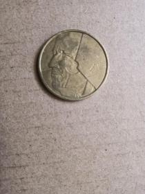 比利时5法郎硬币 24mm（外国硬币）