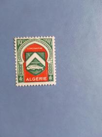 外国邮票  阿尔及利亚邮票 徽志
 （无邮戳新票）