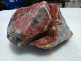 天然奇石原石 新疆戈壁彩玉 摆件、雕刻石材 1523克（天然原石 、文玩）