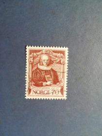 外国邮票 挪威邮票 名人 (信销票)