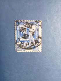 外国邮票    突尼斯邮票  1926年 建筑 （信销票 ）