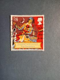 外国邮票   英国邮票   1992年 作曲家亚瑟沙利文爵士诞辰150年
 （信销票）