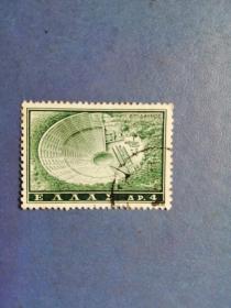 外国邮票   希腊邮票 1961年  希腊风光  （信销邮票）