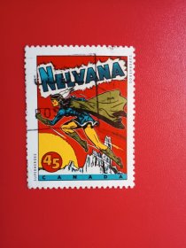 外国邮票   加拿大邮票 1995年  漫画中的人物
 （信销票）