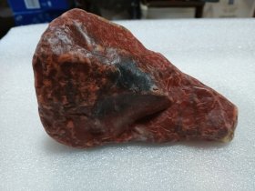 天然奇石原石 新疆戈壁彩玉 摆件、雕刻石材 530克（天然原石 、文玩）