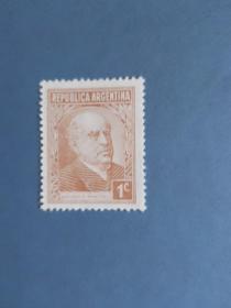 外国邮票  阿根廷邮票  1960年 萨米总统  （无邮戳新票)