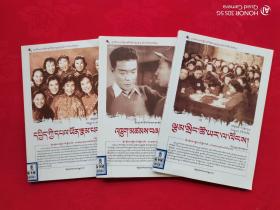 中国红色教育电影连环画丛书：万紫千红总是春、停战以后、姊姊妹妹站起来（藏汉双语）合售