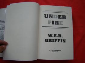 UNDER FIRE W.E.B. GRIFFIN（原版英文）