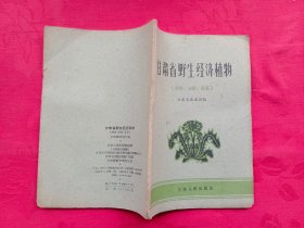 甘肃省野生经济植物（淀粉、油料、蔬菜）