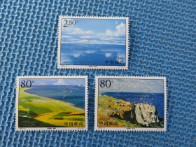 2002-16《青海湖》： 一套邮票 ：