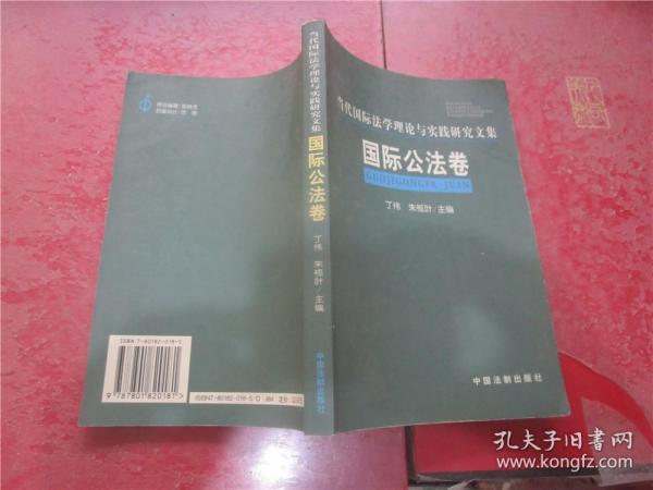 国际公法卷——当代国际法学理论与实践研究文集