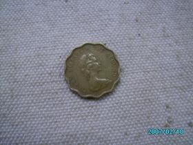 80年香港二毫铜币