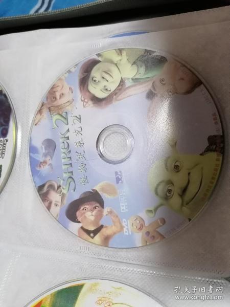 怪物史莱克2 DVD光盘1张 裸碟