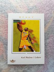 篮球NBA球星卡 2003  Fleer 卡尔马龙 Avant 湖人