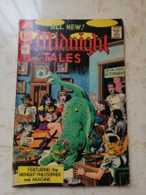 1973年英文原版漫画 Midnight Tales #2 16开