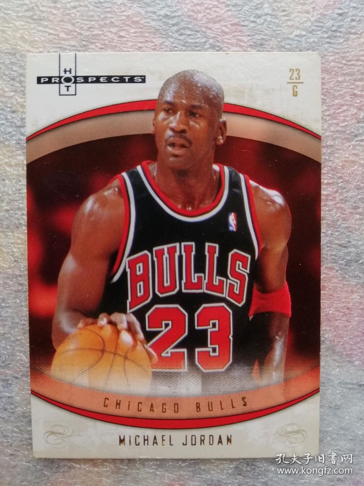 篮球NBA球星卡 2007 Fleer 迈克尔乔丹 Hot Prospects