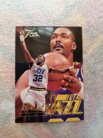 篮球NBA球星卡 1994  Fleer 卡尔马龙    Flair