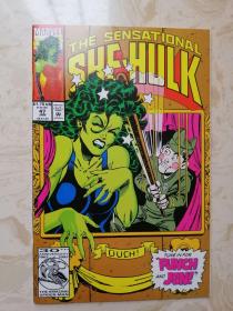 1993年英文漫威原版漫画 Marvel Comics Sensational She-Hulk #47 女浩克 女绿巨人 16开