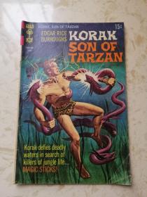 1969年英文原版漫画 Korak son of Tarzan#29 16开