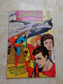 1968年英文DC原版漫画 Adventure Comics #371 冒险漫画 16开