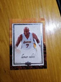 篮球NBA球星卡 2007 UD Artifacts 奥多姆