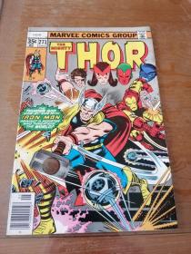 1978年英文漫威原版漫画 (MARVEL )The Mighty Thor #271 雷神托尔 16开