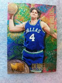 篮球NBA球星卡 1995 Fleer Metal 切洛基·帕克斯 新秀年