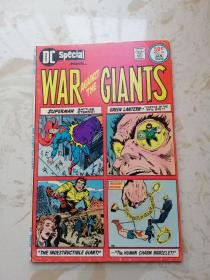 1976年英文DC原版漫画 DC Special #19 War Against The Giants DC特刊 16开 厚册